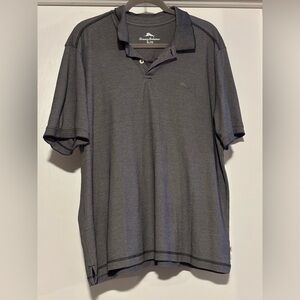 Tommy Bahama Charcoal Polo Shirt